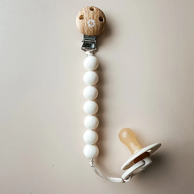 Attache-Suce Lune Bois Blanc C