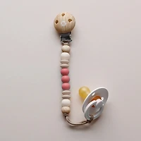 Pacifier Clip Lou - Rasberry