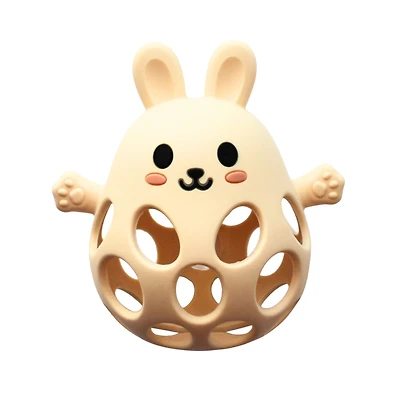 Jouet de Dentition Bouliboule - Lapin Ivoire