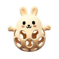 Jouet de Dentition Bouliboule - Lapin Ivoire