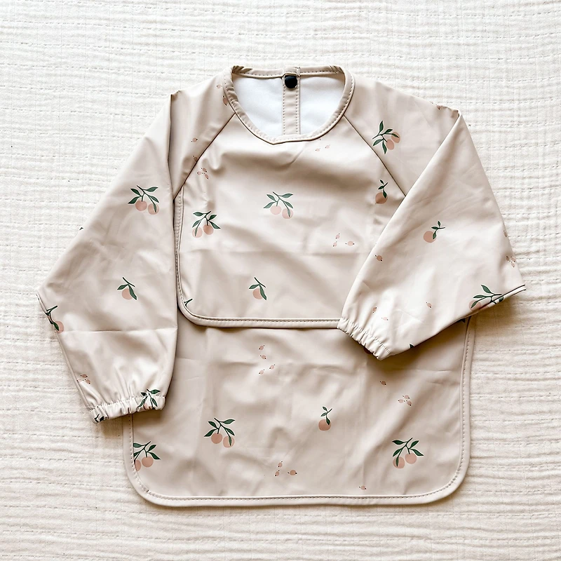 Long-Sleeved Bib - Clementine
