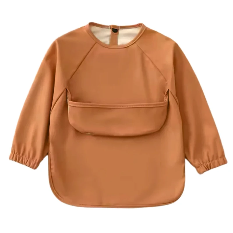 Long-Sleeved Bib - Rust