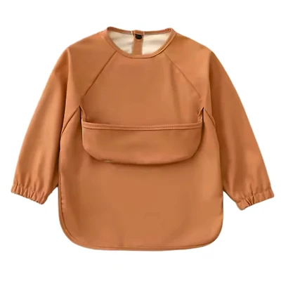 Long-Sleeved Bib - Rust