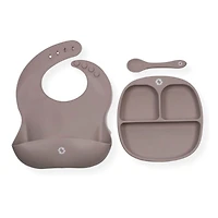Ensemble de Vaisselle 3 Morceaux - Taupe