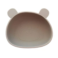 Taupe Bear Bowl