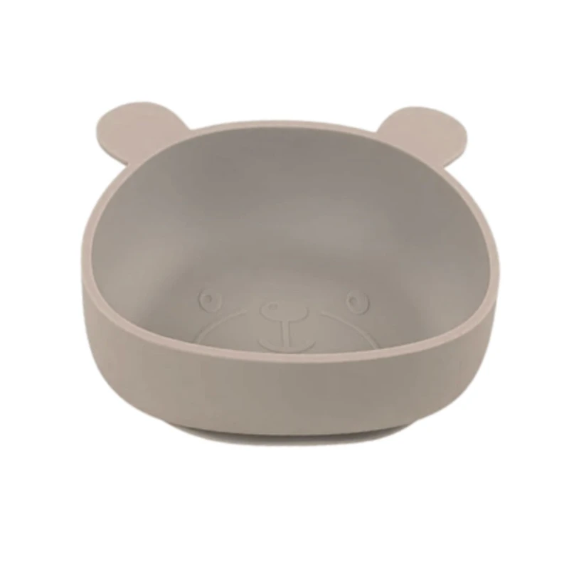 Taupe Bear Bowl