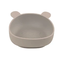 Taupe Bear Bowl