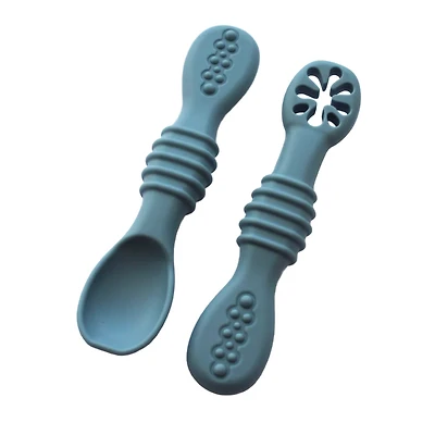 Cuillère D'apprentissage (2) - Bleu