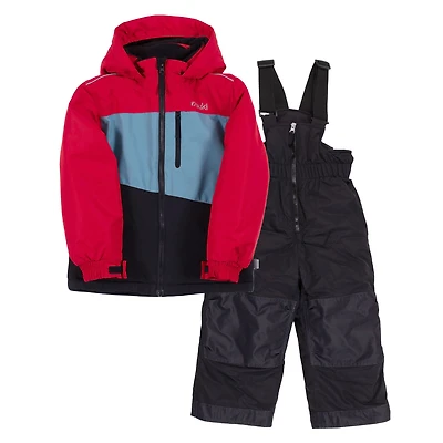 Habit de Neige Bloc Rouge 2-8ans