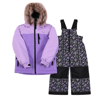 Habit de Neige Petites Fleurs 2-8ans