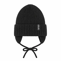 Black Beanie 2-6y