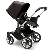 Donkey5 Mono Stroller - Aluminum / Midnight Black