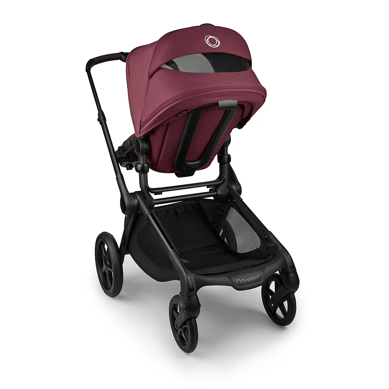 Bugaboo Kangaroo Complete Stroller - Black / Cherry