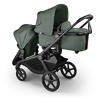 Kangaroo Stroller - Black/ Forest green