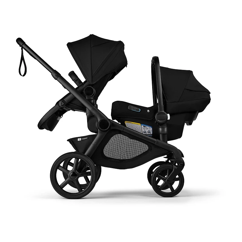 Kangaroo Sibling Seat - Black / Black