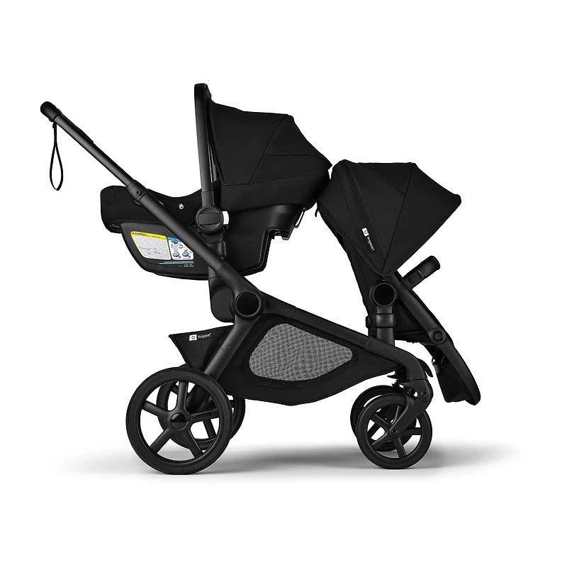 Kangaroo Sibling Seat - Black / Black
