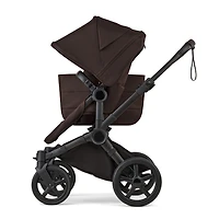 Poussette Donkey6 Mono Noir / Cacao Brun