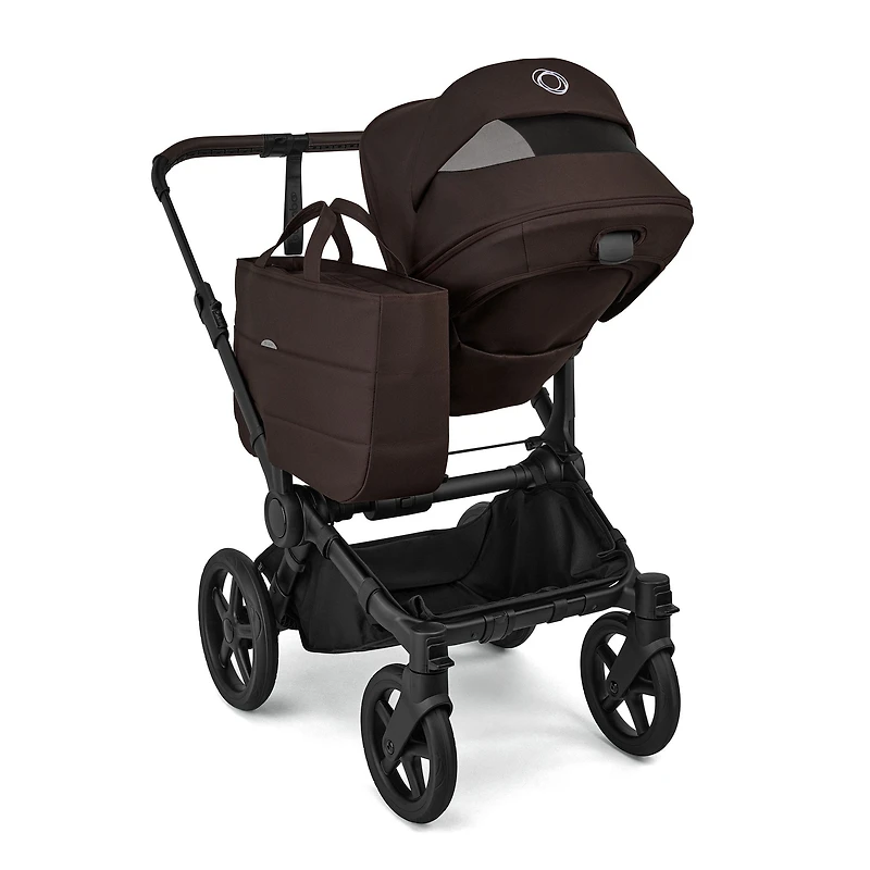 Poussette Donkey6 Mono Noir / Cacao Brun