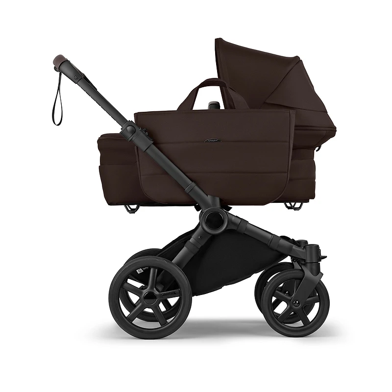 Poussette Donkey6 Mono Noir / Cacao Brun