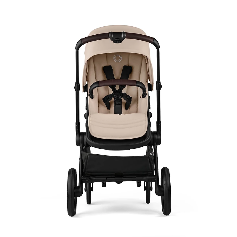 Kangaroo Stroller - Black / Taupe