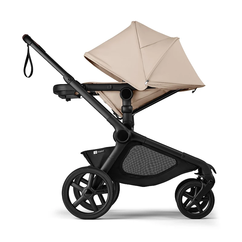 Kangaroo Stroller - Black / Taupe