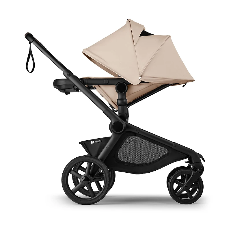 Kangaroo Stroller - Black / Taupe