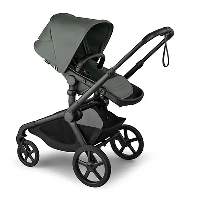 Kangaroo Stroller - Black / Forest Green 