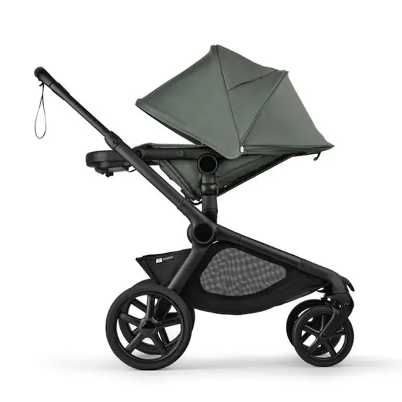 Kangaroo Stroller - Black / Forest Green