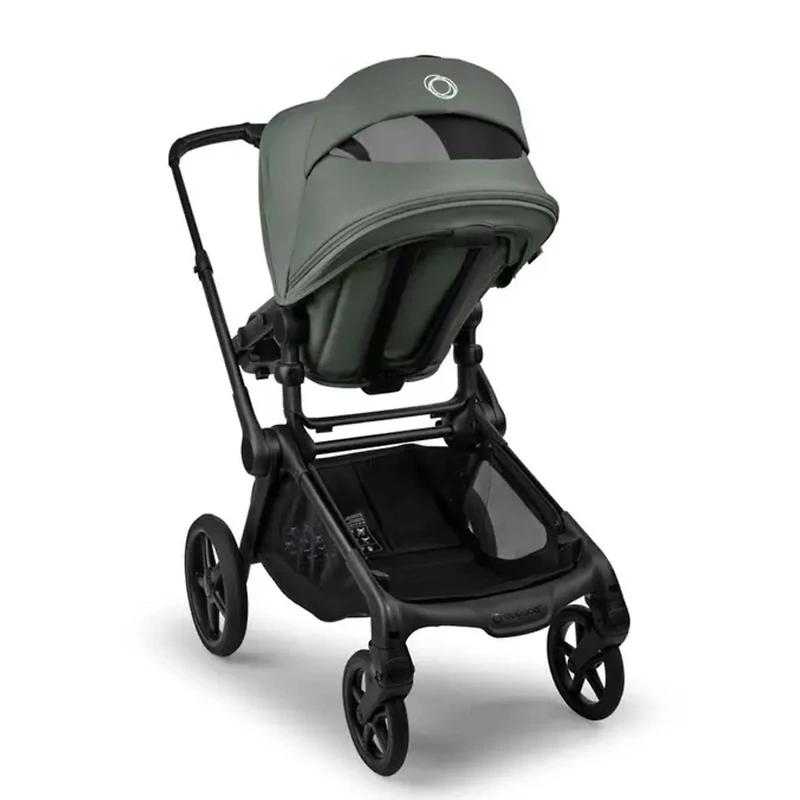 Kangaroo Stroller - Black / Forest Green