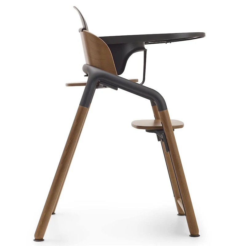 Chaise Haute Complète Giraffe - Bois Chaud / Gris
