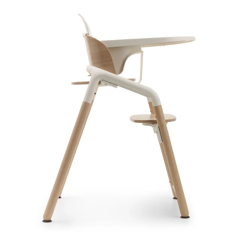 Chaise Haute Complète Giraffe - Naturel / Blanc
