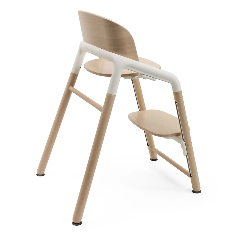 Chaise Haute Complète Giraffe - Naturel / Blanc