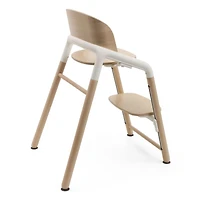 Chaise Haute Complète Giraffe - Naturel / Blanc