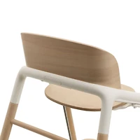 Chaise Haute Complète Giraffe - Naturel / Blanc