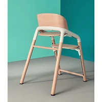 Chaise Haute Complète Giraffe - Naturel / Blanc