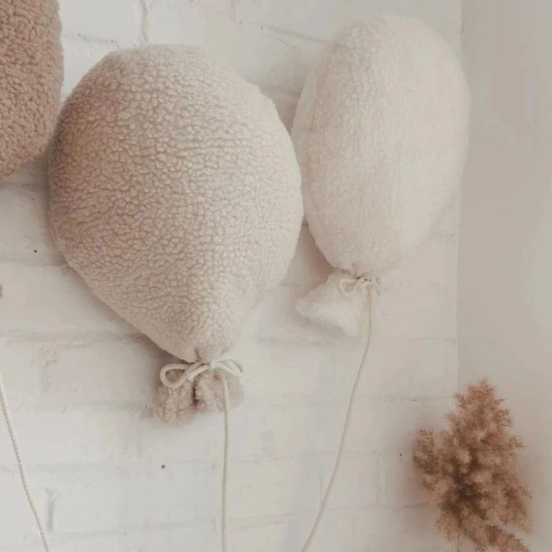 Ballon Mural Sherpa - Ivoire