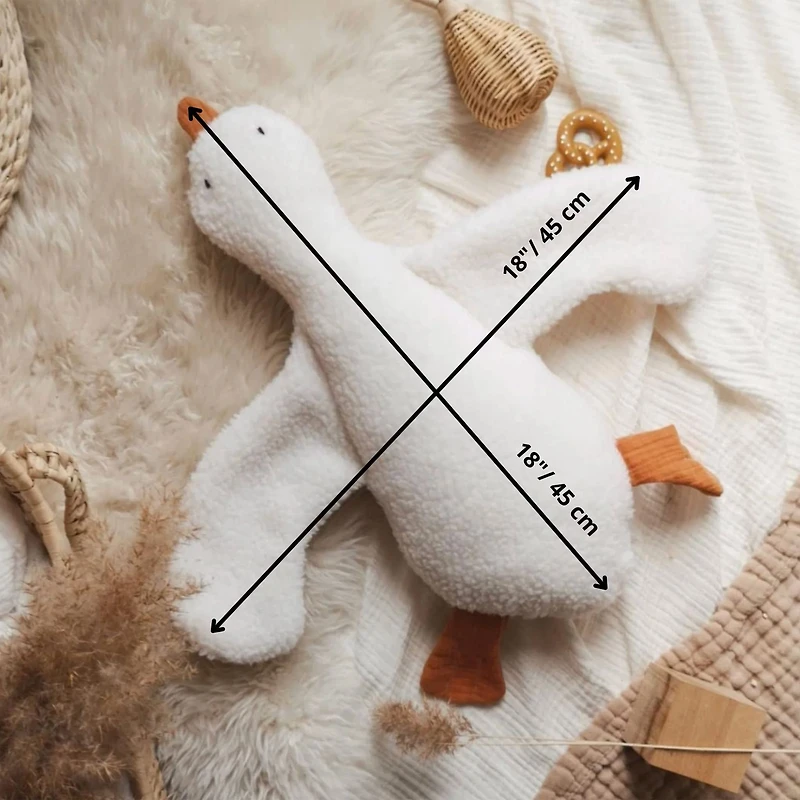 Goose Soft Toy White