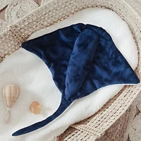 Peluche Raie Manta - Marine