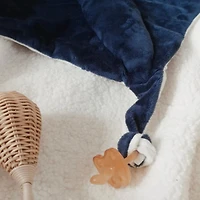 Peluche Raie Manta - Marine