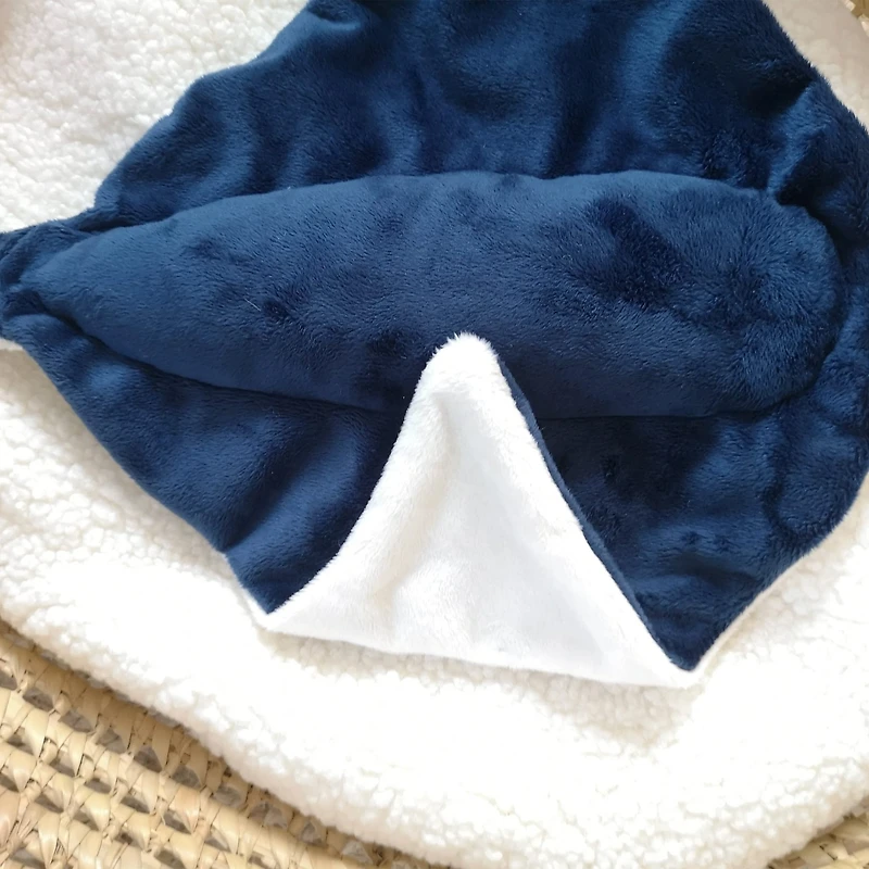 Peluche Raie Manta - Marine