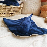 Peluche Raie Manta - Marine