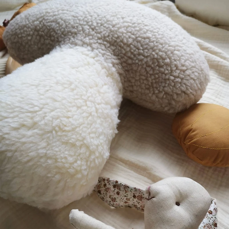 Mushroom Cushion -  Beige