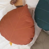 Cushion Birch Leaf - Rust  