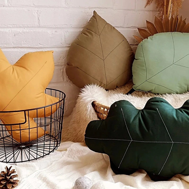 Cushion Birch Oak - Green