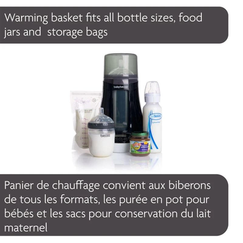 Chauffe-biberon pour Lait Maternel et Préparation Lactée