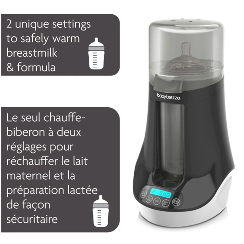 Chauffe-biberon pour Lait Maternel et Préparation Lactée