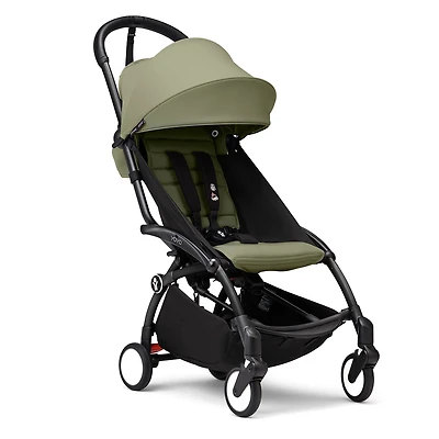 YOYO³ Stroller Complete - Black / Olive