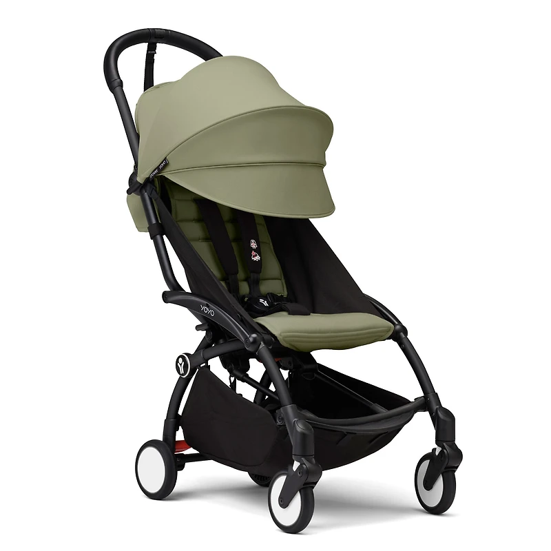 YOYO³ Stroller Complete - Black / Olive