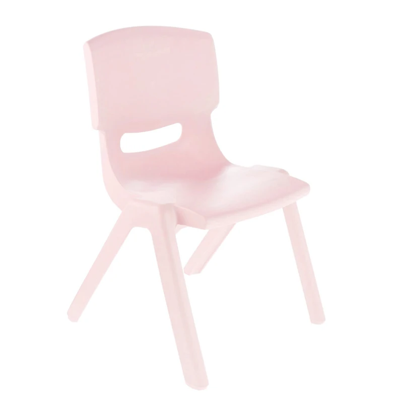 Plastic Chair - Light Pink