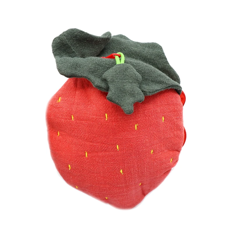 Peluche Lapin Fraise Mousseline